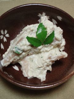 たけのこの煮物で 簡単白和え☆-レシピのメイン写真