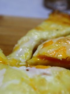 とっても簡単!チーズたまごピザ-レシピのメイン写真