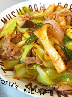 ピリ辛♡焼肉風炒め♡-レシピのメイン写真
