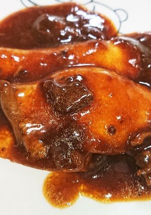 エリンギのハヤシソースかけ-レシピのメイン写真
