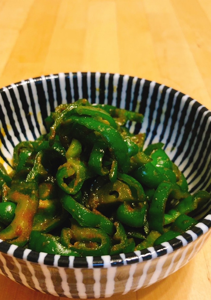 ピーマンの旨辛カレー炒め-レシピのメイン写真
