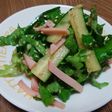 簡単!胡瓜とハムの中華サラダ