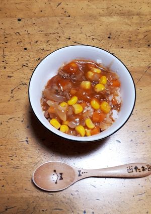 バランスキューブでハヤシライス-レシピのメイン写真