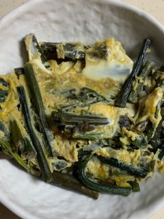 わらびの卵とじ-レシピのメイン写真