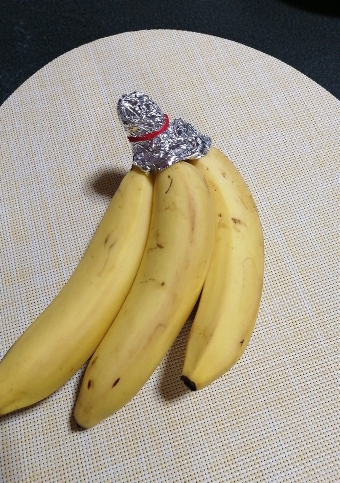バナナを長持ちさせる方法-レシピのメイン写真