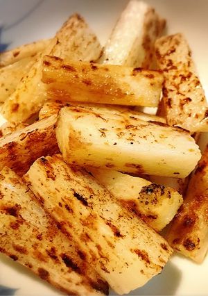 シンプルだけど美味しい！長芋焼き-レシピのメイン写真