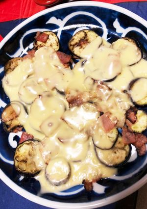 茄子とベーコンの洋風チーズ焼き-レシピのメイン写真