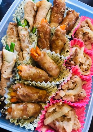 人参やアスパラの肉巻き♡簡単！冷凍可-レシピのメイン写真
