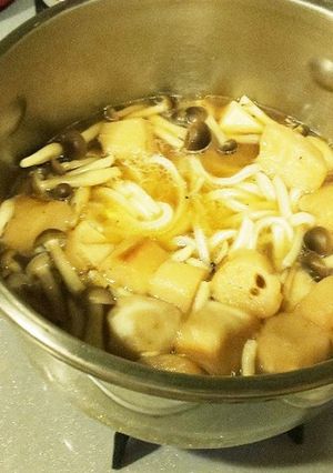 おでんの残り汁でお鍋-レシピのメイン写真