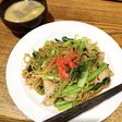 THE時短◎小松菜焼きそば