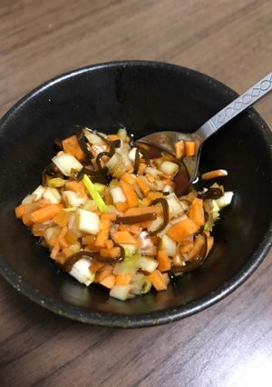 簡単おつまみ☆エシャレット漬け！麺つゆで-レシピのメイン写真