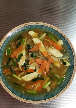 ソッコー和カレースープ-レシピのメイン写真
