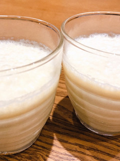 ミキサー無し☆バナナスムージー風ドリンク-レシピのメイン写真