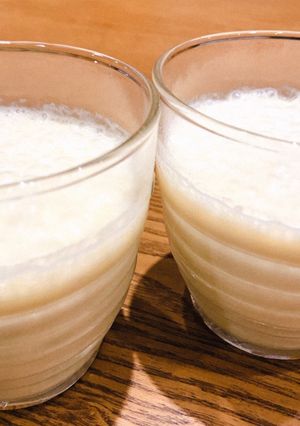 ミキサー無し☆バナナスムージー風ドリンク-レシピのメイン写真