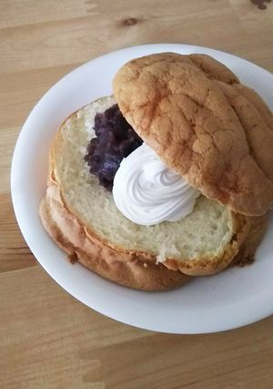 ホイップマリームあんメロンパン-レシピのメイン写真