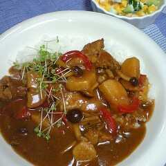 豚ヒレ肉でヘルシー！こくうま満足カレー-レシピのメイン写真