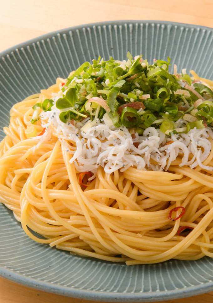 しらすと5種薬味の和風パスタ-レシピのメイン写真