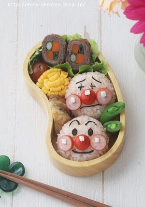 簡単かわいい♡アンパンマンのキャラ弁-レシピのメイン写真