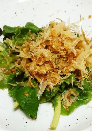 こんなに簡単？！ユキノシタのおひたし-レシピのメイン写真