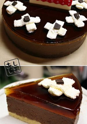 チョコムースとゼリーのデコレーション-レシピのメイン写真