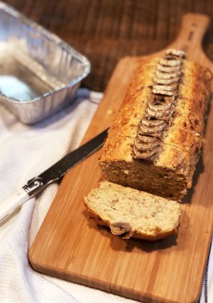 砂糖なしバナナパウンドケーキ-レシピのメイン写真