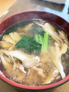 舞茸味噌汁-レシピのメイン写真