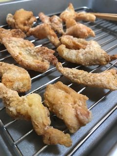 簡単鶏皮唐揚げ-レシピのメイン写真