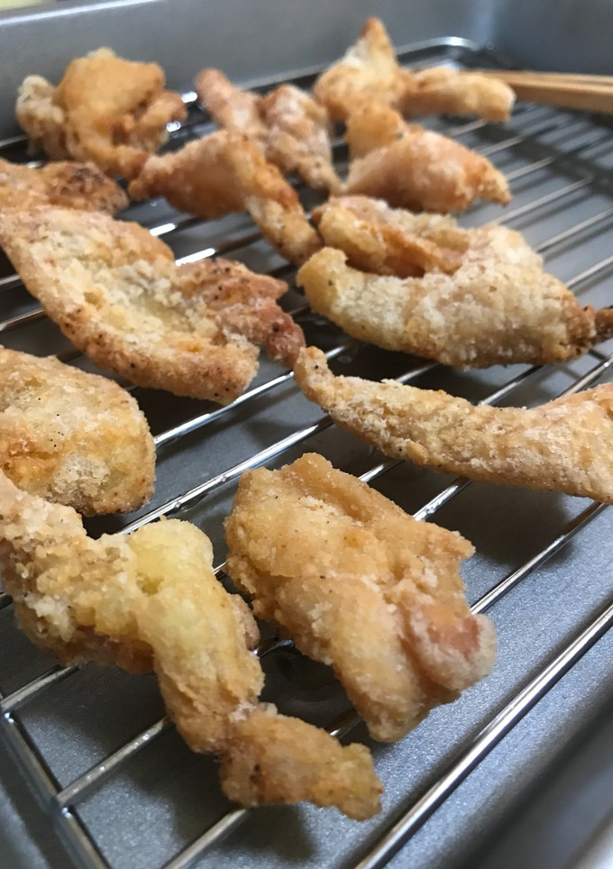 簡単鶏皮唐揚げ-レシピのメイン写真