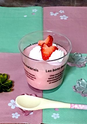苺味なのにトマトムース♡(ベジートムース-レシピのメイン写真