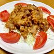 豚こま肉で唐揚げ