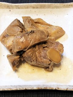 メカジキのカマの煮付け-レシピのメイン写真