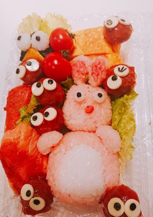 千と千尋の神隠し キャラ弁♪♪-レシピのメイン写真