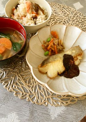 なめこを使った栄養満点の炊き込み御飯-レシピのメイン写真