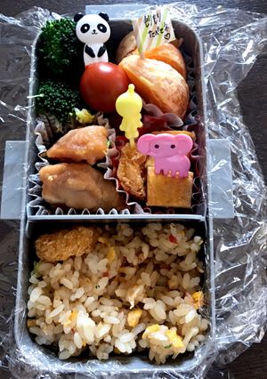 一年生学童お弁当 4/3-レシピのメイン写真