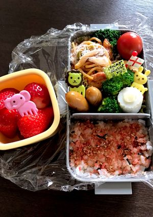 一年生学童お弁当4/5-レシピのメイン写真