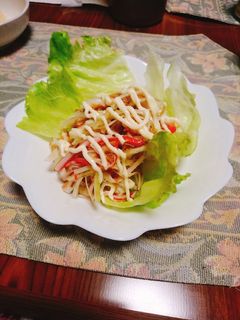 竹輪とカニカマの中華サラダ-レシピのメイン写真