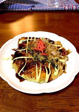 山芋たっぷり☆ふわふわお好み焼き-レシピのメイン写真