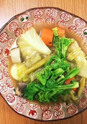 鯖缶で春野菜のカレーポトフ-レシピのメイン写真