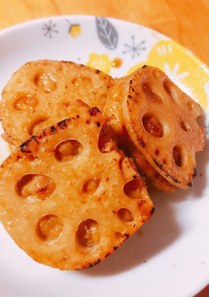 蓮根のはさみ焼き-レシピのメイン写真