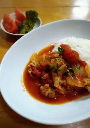 クィーンクック☆ハッシュドビーフトマト缶-レシピのメイン写真