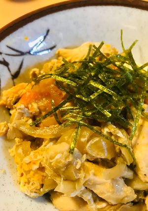 鶏むね肉＆きのこの親子丼-レシピのメイン写真