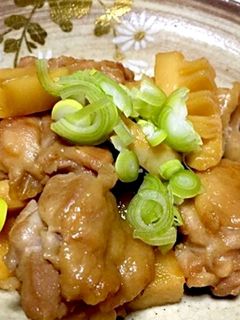 鶏とたけのこの照り煮-レシピのメイン写真