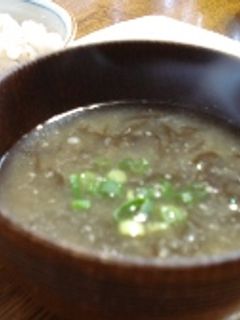 もずくと山芋のお吸物-レシピのメイン写真