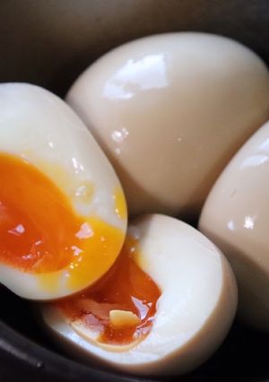 ジップロックで簡単煮卵！半熟とろり味玉♩-レシピのメイン写真