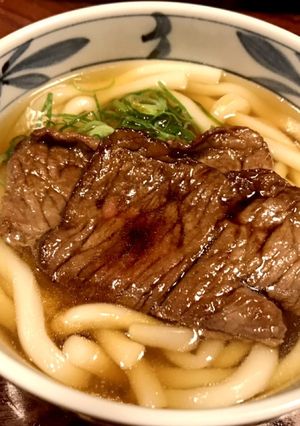 かんたん!すき焼き風ははつゆうどん-レシピのメイン写真
