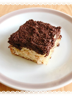 クランブルが香ばしい*チョコバナナケーキ-レシピのメイン写真