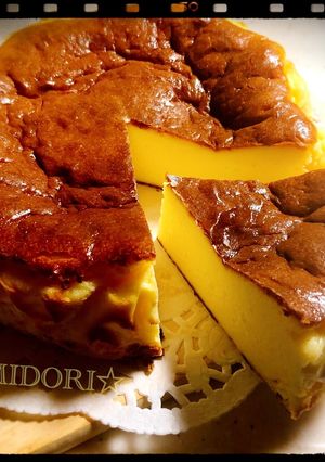 ☆簡単！バスク風チーズケーキ☆-レシピのメイン写真