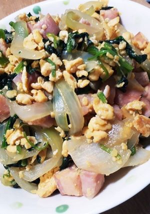 ベーコンとほうれん草のバター醤油炒め-レシピのメイン写真