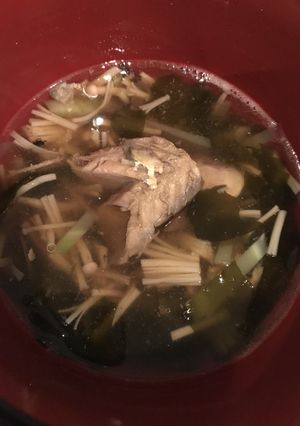 簡単絶品！鯖とわかめのスープ♪ダイエット-レシピのメイン写真