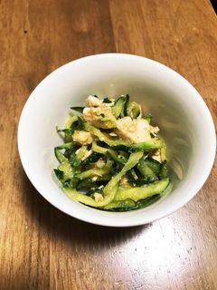サラダチキンとキュウリの作り置きおかず-レシピのメイン写真